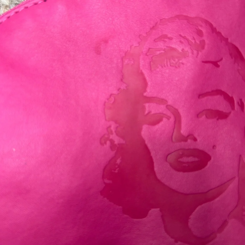 Marilyn Monroe Pink Cosmetic Bag Tri Coastal Licensed 8x5